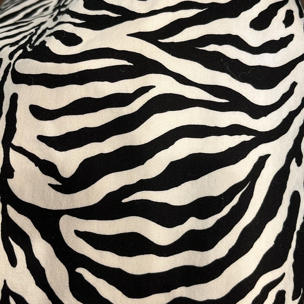 California Concepts Zebra print sleeveless dress. Sz 12 Great for Summer - Picture 16 of 16